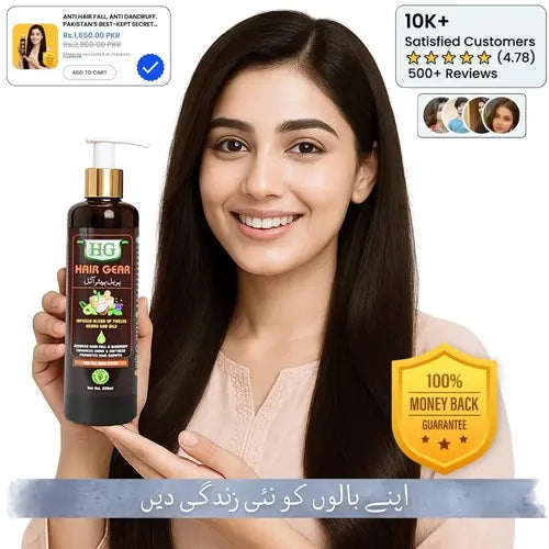 Anti hair fall, Anti dandruff. Pakistan’s best-kept secret herbal formula-200ml